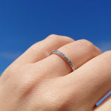 Lekker diamantring 0,15ct TWSI