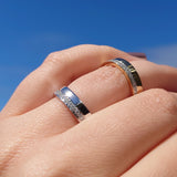 Diamantring i hvitt gull, 0.20CT TWSI