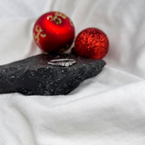 Elegant Diamantring, 0,10ct tw/si