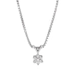 Diamant halskjede tot.0,15ct tw/si - Diamanthuset