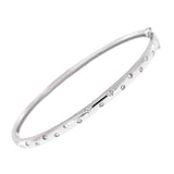 Armring i Hvitt Gull, 0,21ct - 0,30ct TW/SI Diamanter