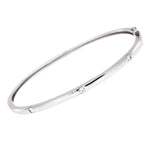 Armring i hvitt gull 0,21ct TW/SI - Diamanthuset