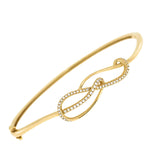 Armring i Gult Gull med Diamanter 0,30 ct TW/Si - Diamanthuset