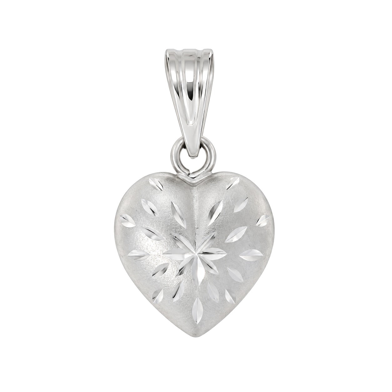 Hals smykke i hvitt gull, 8mm – Diamanthuset