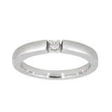Alliansering i hvitt gull, 0.05CT TWSI - Diamanthuset