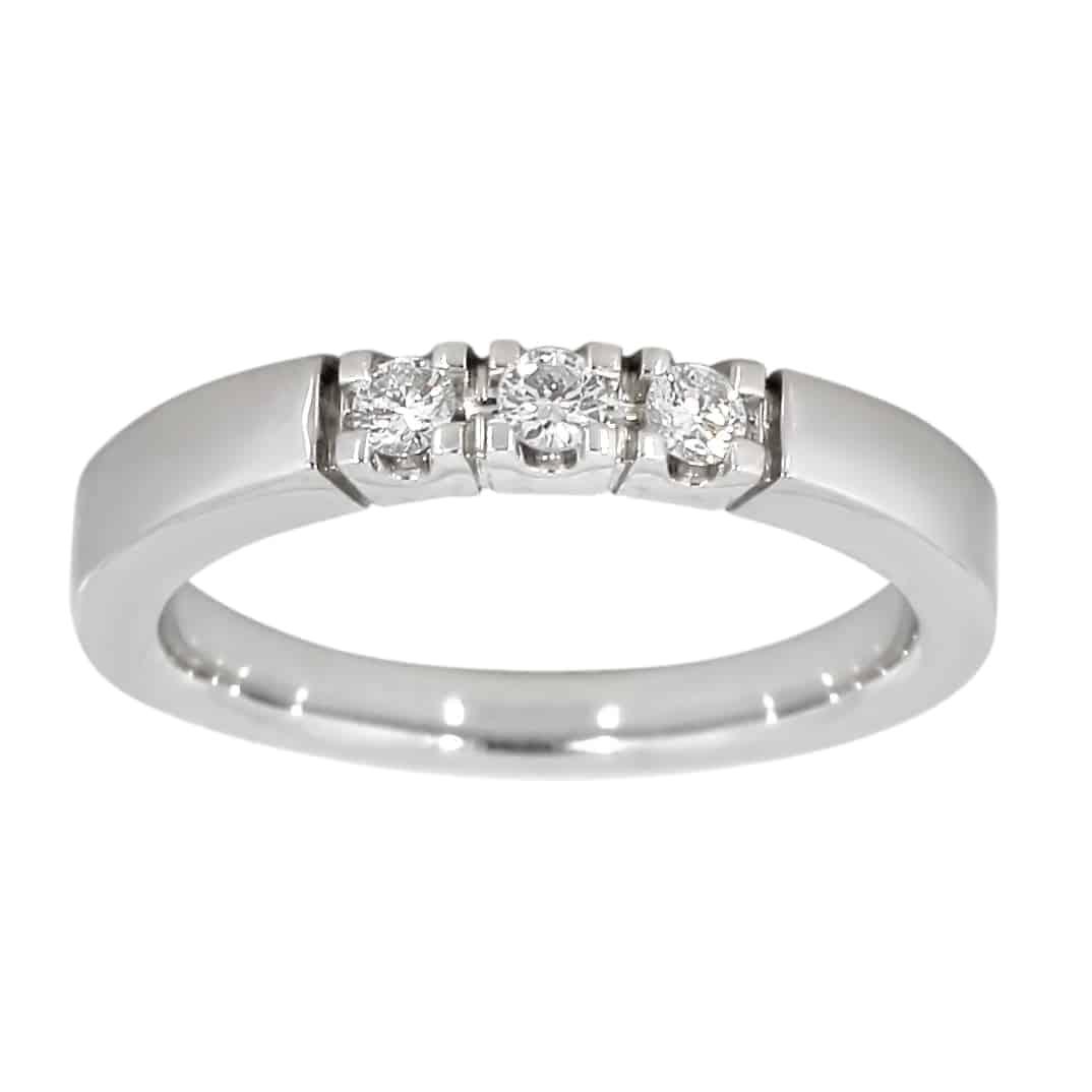 Alliansering, 0.03ct diamanter, 1-5 stener