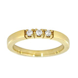 Alliansering i gult gull, 0.09CT TWSI - Diamanthuset