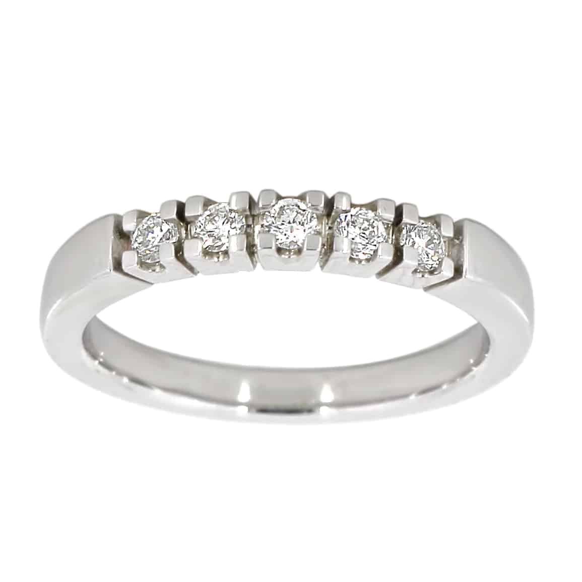 Alliansering, 0.05ct diamanter, 1-5 stener