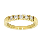 Alliansering i gult gull 5 dia, tot 0.35CT TWSI - Diamanthuset
