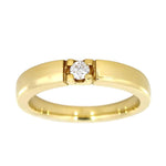 Alliansering i gult gull, 0.07CT TWSI - Diamanthuset