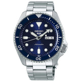 SEIKO 5 Sports - mekanisk - blå bezel og tallskive - dag/dato - 43mm - vanntett 100M SRPD51K1
